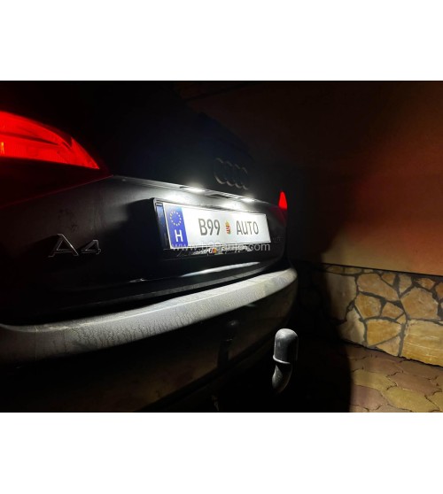 Audi LED Rendszámtábla világitás foglalattal Audi LED Rendszámtábla világitás foglalattal